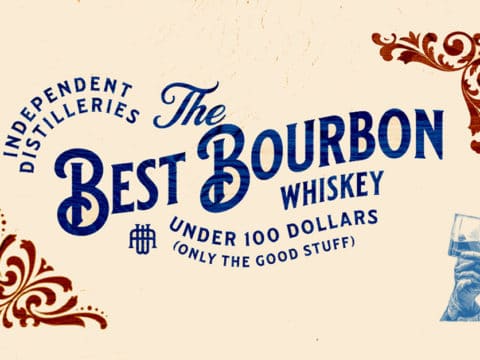 the title card saying the best bourbon whiskey under 100 dollars