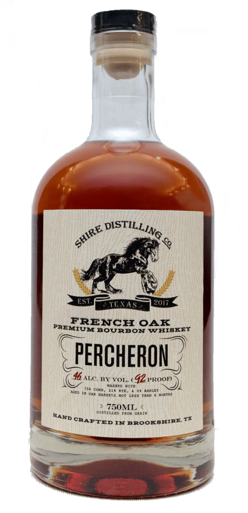 certified texas whiskey percheron