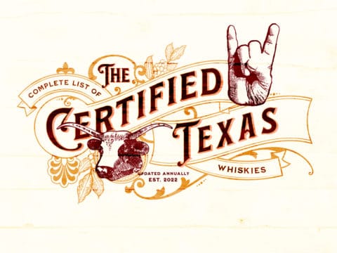 certified Texas whiskey list