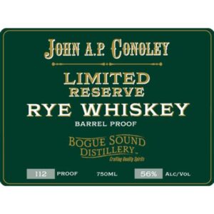 John A.P. Conoley Limited Reserve Straight Rye Whiskey